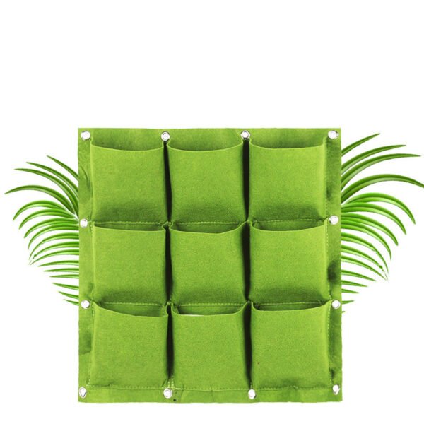 Wall-mounted Felt Planting Bag Manufacturers Supply Multiple Plant Planting Bags