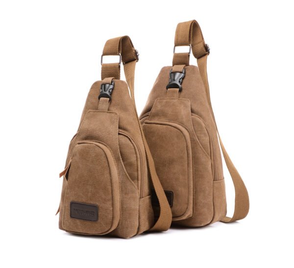 Men's Casual Waterproof Oxford Fabric Messenger Waist Bag